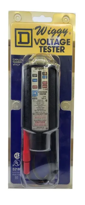 VT-1CP WIGGY Square Ac Voltage Tester Electrican Tool