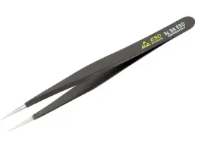 44507 WIHA Esd Safe Tweezers Round Shorter