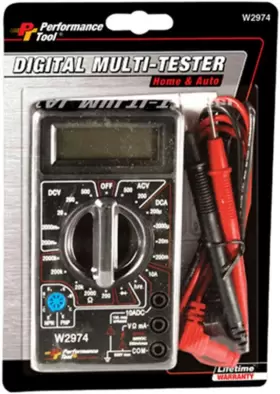 W2974 WIOGW Performance Tool Digital Multimeter Tester Ac