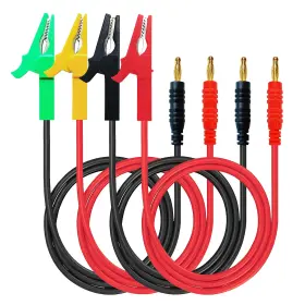 CLIP-30A WOODGUILIN Banana Alligator Clips Kit