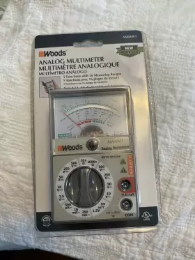 3288695840 WOODS Analog Multimeter