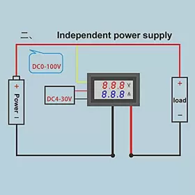 DIGI-100V-10A-1 WOWOONE Eiechip Led Digital Voltmeter Ammeter #3