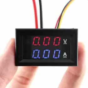 DIGI-100V-10A-1 WOWOONE Eiechip Led Digital Voltmeter Ammeter