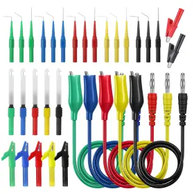 711916 XELSLUTHE Probe Banana Plug Copper Alligator Clip Set