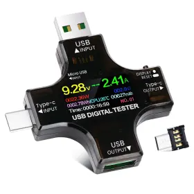 YER-J7-C YEREADW Usb Tester Power Meter Digital Multimeter