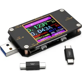 A3-EN YOJOCK Usb Tester Meter Voltage Digital Multimeter