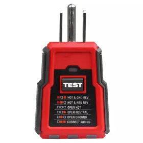2223-20 YYKJTU Milwaukee Gfci Receptacle Tester