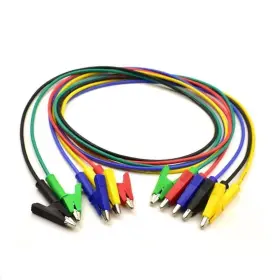 5PCS-2M ZHENYU Gauge Jumper Wires Alligator Clips Silicone