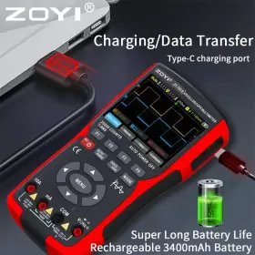 787309234649 ZOYI Digital Multimeter Tester Dual Channel Fun #2