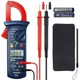 AstroAI Digital Clamp Meter 2000 Counts, Multimeter Amp Small, Red/Black 