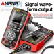 3-in-1 ANENG AOS03 Handheld Digital Multimeter + Oscilloscope + Signal Generator