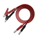 CZJZDZ 2pcs Banana to Alligator Clips Test Lead Safety Type Cable Line Red 