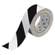 BRADY 104319 Floor Tape,Black/White,2 inx100 ft,Roll 11Z087