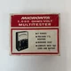 Vintage Micronta 22-027B Multitester 1,000 Ohms/Volt Analog Meter Original Box