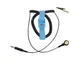 DESCO 04541 - Trustat Adjustable Wrist Strap with 10ft Coil Cord, 4mm Snap