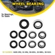 For Suzuki GSXR600 20th Anniversary: 2005 Wheel Bearings Seals Set Kit 6205-2RS