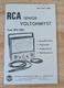 RCA Senior VoltOhmyst Type WV-98C VTVM Instruction Manual