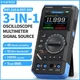 FNIRSI DST-201/DST-210 3IN1 Digital Oscilloscope Multimeter Signal Generator NEW