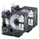 2PK For DYMO D1 45803 LabelManager 350D 450D  Black on White Label Tape 19mm*7m
