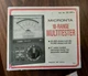 Collectible Vintage Micronta 18-Range MultiTester No.22-201U w/ Leads