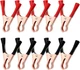 10 Pcs Metal Alligator Clips 50A Insulated Alligator Clips Heavy Duty Alligator 