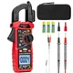 KAIWEETS Digital Clamp Meter Multimeter with D-Shaped Jaw 4000 Counts, Red 