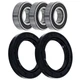 NICHE Wheel Bearing Seal Kit for Honda ATC70 Kawasaki S2 /Mach II KH400 6205-2RS