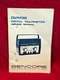 SENCORE DVM32 DIGITAL MULTIMETER SERVICE MANUAL AND SCHEMATICS/PARTS LIST