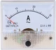 uxcell AC 0-30A Analog Panel Ammeter Gauge Ampere Current Meter 30A(64X56mm) 