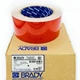 Brady 104313 ToughStripe Floor Marking Tape 2" x 100ft Red B-514 Safety NEW