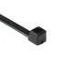 HellermannTyton T50I0M4 50 lb Length: 12", Black, Standard Cable Tie