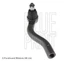 Blue Print ADC48789 Front Left Tie Rod End Fits Mitsubishi Pajero
