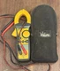 Ideal 61-763 Digital 600V Clamp Meter With Leads And Case Used