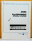 HP Agilent 08165-90001 1977 8165A Programmable Signal Source Service Manual.