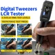 FNIRSI LCR-ST1 Mini Smart Tweezer LCR SMD ESR Tester Ohm Cap Inductance Diode Me