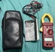 AMPROBE AC68C True RMS AC/DC Clamp Multimeter w/ Leads EUC Tested & Working