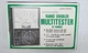MICRONTA RANGE DOUBLER MULTITESTER-43 RANGES- 22-204 -MANUAL- IN BOX