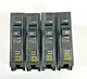 SQUARE D CIRCUIT BREAKER, (3) DR-5009, 20A, (1) DP-4075, 30A, 120/240V-LOT OF 4-
