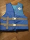 X2O Universal Youth Life Jacket Vest Preserver Blue Swimming Fishing Boating