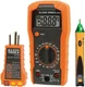 Klein Tools 69149P Electrical Test Kit with Digital Multimeter Kit, Green,Red 