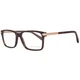 Ermenegildo Zegna EZ5009 052 Havana Square 55-16-145mm Full Rim Men's Eyeglasses