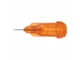 Nordson EFD 7018302 Dispensing Needle Tip, Straight, 23GA, 0.25' L, Orange,