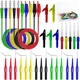 Linkhood 31PCS Back Probe Kit, Banana Plug to Copper [Multiple Colors]