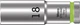 Wera 004558, 8790 HMC Deep socket with 1/2" drive, 18 x 83 mm