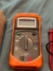 BLUE POINT BY SNAP ON # EEDM501B MULTIMETER W/ LEADS - NOT WORKING/PARTS