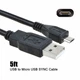 USB Charger Charging Cable Cord for FLIR TG165 TG167 Thermal Imaging IR Camera