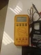 USED WAVETEK MULTIMETER DL 187T WITH CLAMP MANUEL AND WIRERS AND CLAMP MANUAL