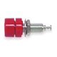 Pomona Electronics 1581-2-G/10P Banana Jack, 5000Vdc, 15A, Red, Pk10