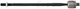 ABS 240758 Front Inner Tie Rod Fits Hyundai I20 Active 56540C8000