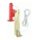 Dwyer A-306 Static Pressure Tips, Red w/ 50' Tubing, Mounting Bracket